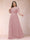 A-Line/Princess Scoop 3/4 Sleeves Plus Size Mother of the Bride Dresses with Applique