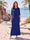 Sheath/Column Chiffon Scoop Half Sleeves Ankle-Length 2 Pieces Mother Of The Bride Dresses with Split Side