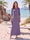 Sheath/Column Chiffon Scoop Half Sleeves Ankle-Length 2 Pieces Mother Of The Bride Dresses with Split Side