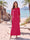 Sheath/Column Chiffon Scoop Half Sleeves Ankle-Length 2 Pieces Mother Of The Bride Dresses with Split Side