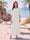 Sheath/Column Chiffon Scoop Half Sleeves Ankle-Length 2 Pieces Mother Of The Bride Dresses with Split Side