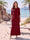 Sheath/Column Chiffon Scoop Half Sleeves Ankle-Length 2 Pieces Mother Of The Bride Dresses with Split Side