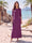 Sheath/Column Chiffon Scoop Half Sleeves Ankle-Length 2 Pieces Mother Of The Bride Dresses with Split Side