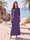Sheath/Column Chiffon Scoop Half Sleeves Ankle-Length 2 Pieces Mother Of The Bride Dresses with Split Side