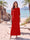 Sheath/Column Chiffon Scoop Half Sleeves Ankle-Length 2 Pieces Mother Of The Bride Dresses with Split Side