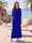 Sheath/Column Chiffon Scoop Half Sleeves Ankle-Length 2 Pieces Mother Of The Bride Dresses with Split Side