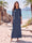 Sheath/Column Chiffon Scoop Half Sleeves Ankle-Length 2 Pieces Mother Of The Bride Dresses with Split Side