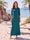 Sheath/Column Chiffon Scoop Half Sleeves Ankle-Length 2 Pieces Mother Of The Bride Dresses with Split Side