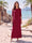 Sheath/Column Chiffon Scoop Half Sleeves Ankle-Length 2 Pieces Mother Of The Bride Dresses with Split Side