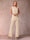 Chiffon Scoop 3/4 Sleeves 3 Pieces Pantsuits with Ruched & Jacket