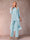 Chiffon Scoop 3/4 Sleeves 3 Pieces Pantsuits with Ruched & Jacket