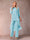 Chiffon Scoop 3/4 Sleeves 3 Pieces Pantsuits with Ruched & Jacket