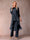 Chiffon Scoop 3/4 Sleeves 3 Pieces Pantsuits with Ruched & Jacket