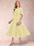 A-Line/Princess Chiffon Scoop Short Sleeves Mother of the Bride Dresses with Shawl
