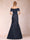 Trumpet/Mermaid Off-the-Shoulder Short Sleeves Mother of the Bride Dresses Applique