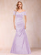 Trumpet/Mermaid Off-the-Shoulder Short Sleeves Mother of the Bride Dresses Applique