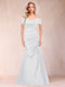 Trumpet/Mermaid Off-the-Shoulder Short Sleeves Mother of the Bride Dresses Applique