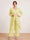 Chiffon Scoop Long Sleeves 3 Pieces Plus Size Pantsuits with Sequins & Jacket