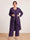 Chiffon Scoop Long Sleeves 3 Pieces Plus Size Pantsuits with Sequins & Jacket