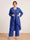 Chiffon Scoop Long Sleeves 3 Pieces Plus Size Pantsuits with Sequins & Jacket
