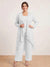 Chiffon Scoop Long Sleeves 3 Pieces Plus Size Pantsuits with Sequins & Jacket