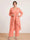 Chiffon Scoop Long Sleeves 3 Pieces Plus Size Pantsuits with Sequins & Jacket