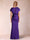 Sheath/Column Scoop Short Sleeves Mother of the Bride Dresses with Ruched