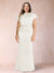 Sheath/Column Scoop Short Sleeves Plus Size Mother of the Bride Dresses with Ruched