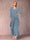 A-Line/Princess Scoop 3/4 Sleeves 2 Pieces Mother of the Bride Dress with Ruffles & Jacket