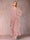 A-Line/Princess Scoop 3/4 Sleeves 2 Pieces Mother of the Bride Dress with Ruffles & Jacket