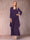 A-Line/Princess Scoop 3/4 Sleeves 2 Pieces Mother of the Bride Dress with Ruffles & Jacket