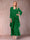 A-Line/Princess Scoop 3/4 Sleeves 2 Pieces Mother of the Bride Dress with Ruffles & Jacket