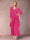 A-Line/Princess Scoop 3/4 Sleeves 2 Pieces Mother of the Bride Dress with Ruffles & Jacket