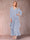 A-Line/Princess Scoop 3/4 Sleeves 2 Pieces Mother of the Bride Dress with Ruffles & Jacket
