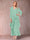 A-Line/Princess Scoop 3/4 Sleeves 2 Pieces Mother of the Bride Dress with Ruffles & Jacket