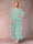 A-Line/Princess Scoop 3/4 Sleeves 2 Pieces Mother of the Bride Dress with Ruffles & Jacket