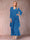 A-Line/Princess Scoop 3/4 Sleeves 2 Pieces Mother of the Bride Dress with Ruffles & Jacket