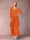 A-Line/Princess Scoop 3/4 Sleeves 2 Pieces Mother of the Bride Dress with Ruffles & Jacket