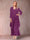 A-Line/Princess Scoop 3/4 Sleeves 2 Pieces Mother of the Bride Dress with Ruffles & Jacket
