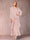 A-Line/Princess Scoop 3/4 Sleeves 2 Pieces Mother of the Bride Dress with Ruffles & Jacket