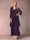 A-Line/Princess Scoop 3/4 Sleeves 2 Pieces Mother of the Bride Dress with Ruffles & Jacket
