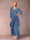 A-Line/Princess Scoop 3/4 Sleeves 2 Pieces Mother of the Bride Dress with Ruffles & Jacket