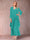 A-Line/Princess Scoop 3/4 Sleeves 2 Pieces Mother of the Bride Dress with Ruffles & Jacket