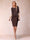 Sheath/Column Scoop Half Sleeves 2 Pieces Mother of the Bride Dress with Applique