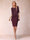 Sheath/Column Scoop Half Sleeves 2 Pieces Mother of the Bride Dress with Applique