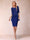 Sheath/Column Scoop Half Sleeves 2 Pieces Mother of the Bride Dress with Applique