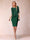 Sheath/Column Scoop Half Sleeves 2 Pieces Mother of the Bride Dress with Applique