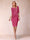 Sheath/Column Scoop Half Sleeves 2 Pieces Mother of the Bride Dress with Applique
