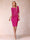 Sheath/Column Scoop Half Sleeves 2 Pieces Mother of the Bride Dress with Applique