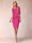 Sheath/Column Scoop Half Sleeves 2 Pieces Mother of the Bride Dress with Applique